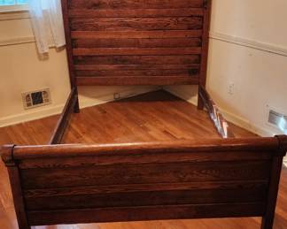 Antique Wood Bed (excellent condition)