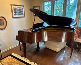 Baby grand piano by Chickering. - all offers considered