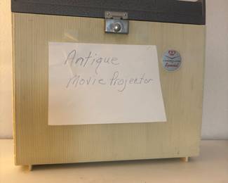 Vintage movie projector