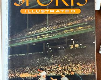 1954 SPORTS ILLUSTRATED MAGAZINE ~ AUGUST 16TH ~ 1ST ISSUE ~ INSERT CARDS INTACT 