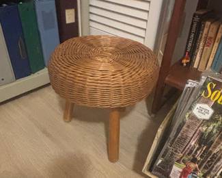Wicker stool