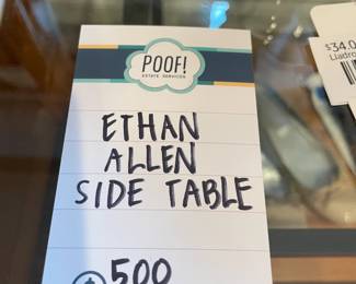 Ethan Allen Side Table