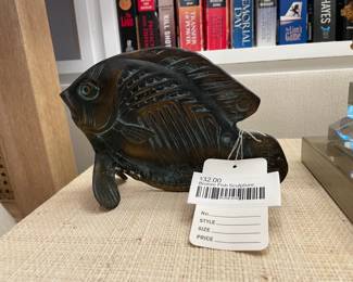 Bronze Fish Sculpture