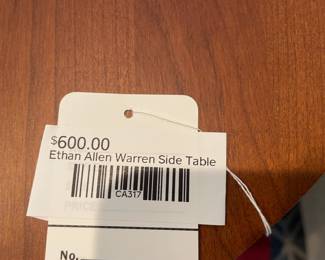 Ethan Allen Warren Side Table