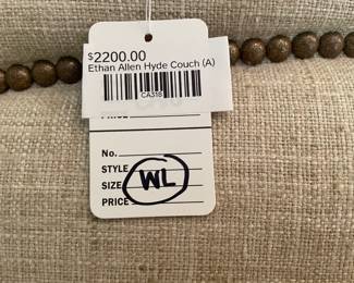 Ethan Allen Hyde Couch (A)