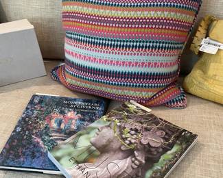 Coffee Books, Decorative Pillows