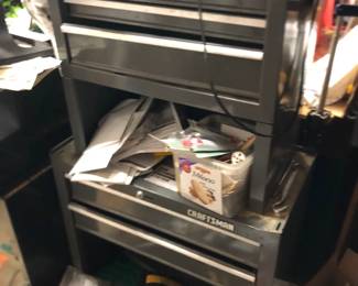 Tool Chest and tool belt, misc tools