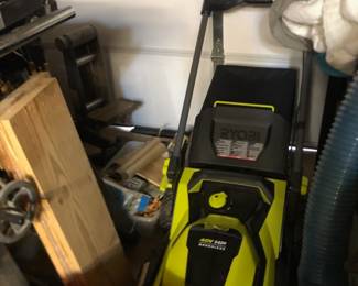 Ryobi Lawn Mower w/2 batteries included 
