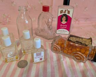Avon and vintage bottles 