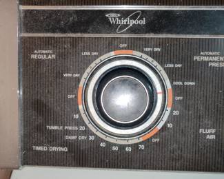 Whirlpool dryer...works