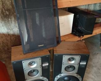 Technics 3-way speaker system