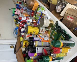 1.00 tablespoons oil. Sprays. Cleaners. Bug spray. Fertilizer. Repellent.