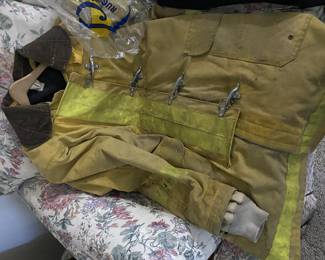 HEAVY DUTY FIREMANS BUCKLE FRONT FIRE GEAR