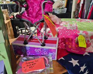 American girl camping gear