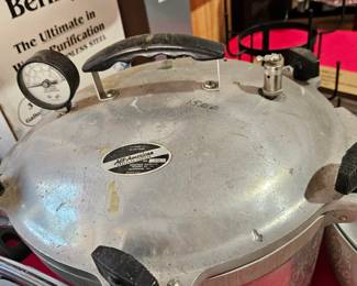 Highly sought after " All American " pressure cooker.