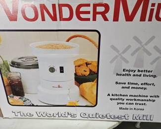 Electric grain mill, brand new