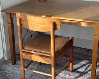 Desk and chair