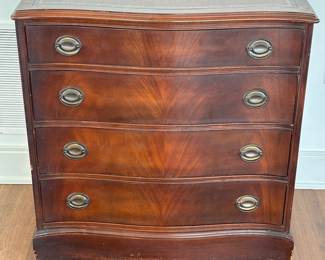 Vintage wood dresser