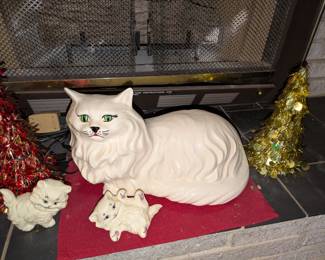 As seen on Dexter Porcelain Cat