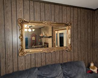 Extra Large Vintage Mirror 