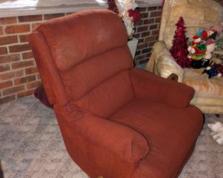 Red Rocker Recliner 