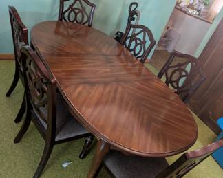 Beautiful Solid Wood Table and Chairs