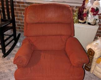 Red Rocker Recliner 