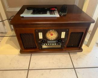 Brand new radio CD record player