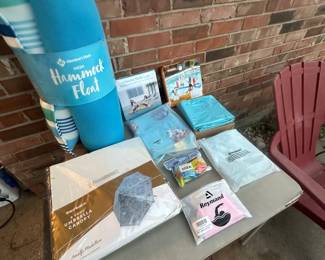 Brand new pool items