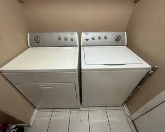 Whirlpool washer, and dryer commercial capacity