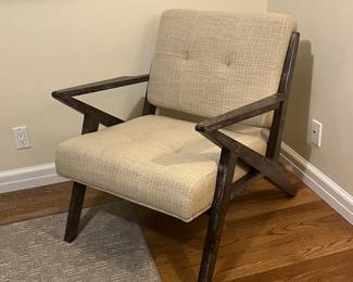 Macys mid century modern chair. Never used. $75