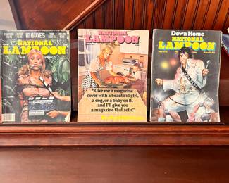 Large Assortment of VTG National Lampoon Magazines