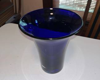 Vintage Cobalt Vase