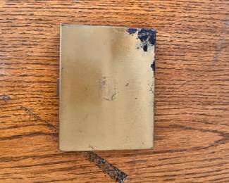 Brass Cigarette Case