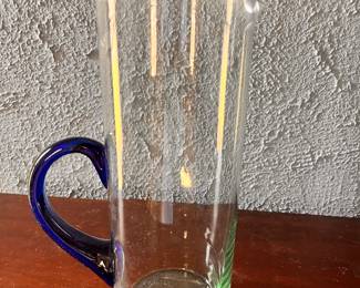 Hand blown Pitcher