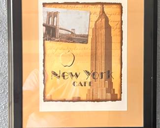 N.Y. Cafe Print