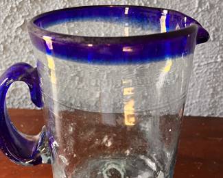 Hand Blown Pitcher