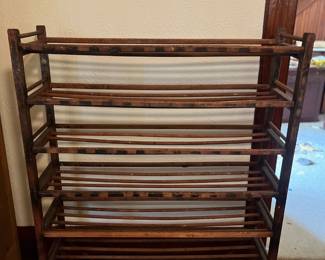 Antique Shoe Rack