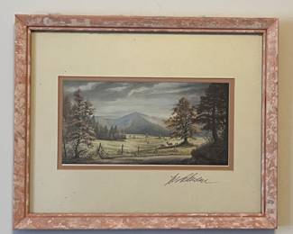 LEE ROBERSON SIGNED PRINT