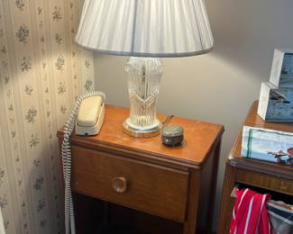 VINTAGE BEDSIDE TABLE