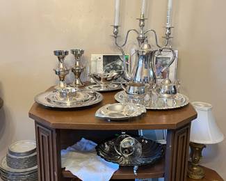 ASSORTED SILVER PLATE