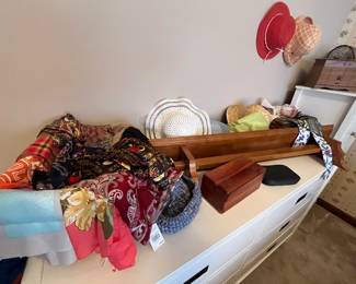 SCARVES AND HATS