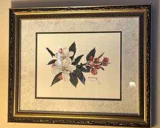 CHARLES TOWLE SIGNED PRINT