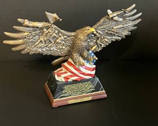 BRADFORD EXCHANGE STATUE - IWO JIMA