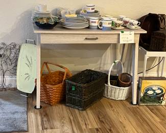 BASKETS AND ASSORTED DISHES