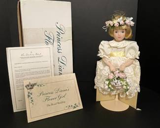 DANBURY MINT PRINCESS DIANA'S FLOWER GIRL