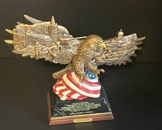 BRADFORD EXCHANGE STATUE - BATTLE OF AACHEN