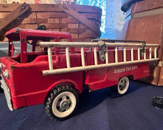 Fire Dept Toy Truck