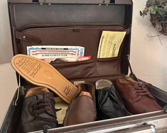 Shoe Salesmen Briefcase (Sold as lot)