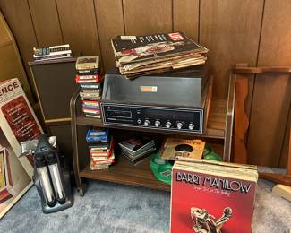 Vinyl Records, 8 Tracks, CD's